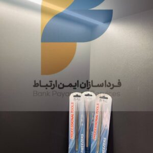 پنس سر صاف Tweezers حرفه ای Anti Static (نمایندگان)